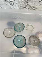 Glass Ball Jar Lid Tops