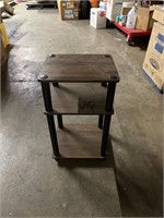 Side Table (Brown and Black)