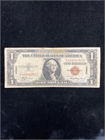 1935 A $1 HAWAII Brown Seal Silver Certificate