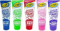 Crayola Bathtub Fingerpaint  5 Colors  3oz