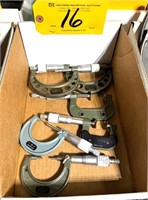 LOT MITUTOYO MICROMETERS