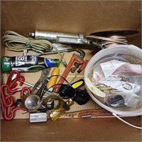 Box of Tools & Speaker Wire