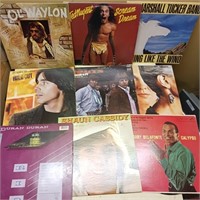 Lot of 9 Assorted Music Records