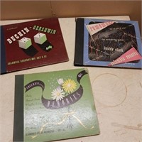 Columbia Records Phonograph Music Lot