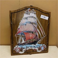 The Bounty Wood Dart Board