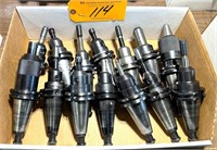 LOT #CAT-40 CNC TOOLHOLDERS