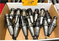 LOT #CAT-40 CNC TOOLHOLDERS