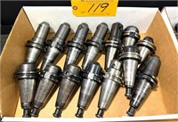 LOT #CAT-40 CNC TOOLHOLDERS