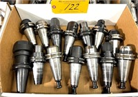 LOT #CAT-40 CNC TOOLHOLDERS