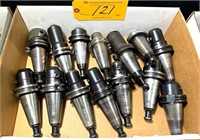 LOT #CAT-40 CNC TOOLHOLDERS