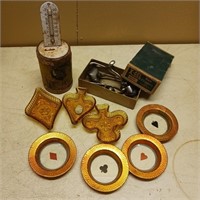 Amber Glass - XCEL Shavers - Thermometer