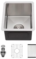 Undermount Bar Prep Sink 16 Gauge Stainless Steel