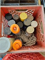 Marking spray paint/rope