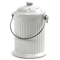Norpro Ceramic Kitchen Compost Keeper Countertop