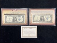 1957 Two Series of Obsolete $1 Silver Certificates