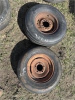 (2) misc implement tires