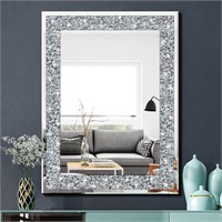 Diamond Silver Mirror 24x32inch  Acrylic.