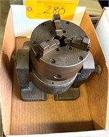 TILTING FIXTURE w/ 3-JAW CHUCK