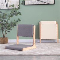 Tatami Foldable Floor Chair  Grey