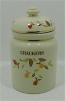 Hall Autumn Leaf cracker jar, China Specialties,