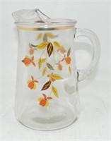Jewel Tea glass water pitcher