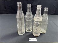 Antique Five-O Soda Bottles