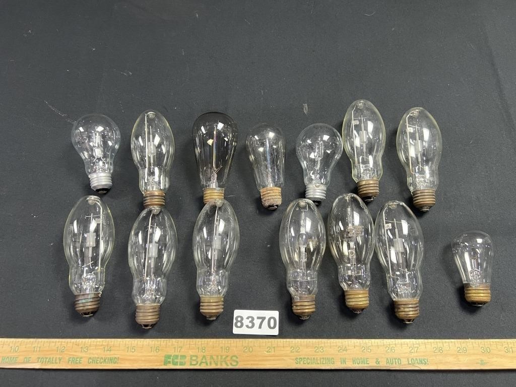 Vintage Halide Light Bulbs