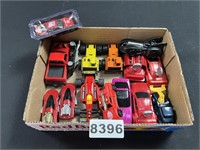 Flat of Toy Cars