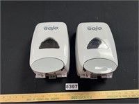 (2) Gojo Soap Dispensers