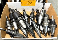 LOT #CAT-40 CNC TOOLHOLDERS