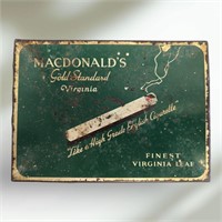 WW2 Canadian British Macdonald's Cigarette Tin