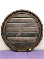 Wooden Wall Decor Approx 28in Diameter