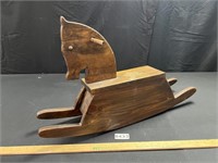Wood Rocking Horse