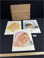 1960's Northern Tissue "American Beauties" Prints