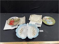 Antique Bowl, Collector's Plates
