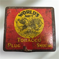 World's Navy Tobacco Tin