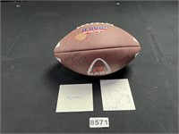 Autographs, Autographed Football