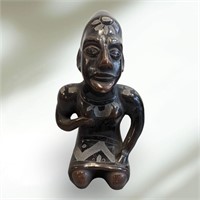 Vintage Mexican Statue -Signed-