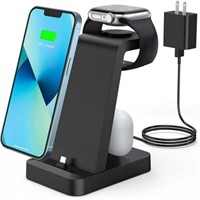 3 in 1 Charger Dock for Apple Watch  Airpods  iPho