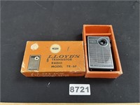 Vintage Lloyd's Transistor Radio in Original Box