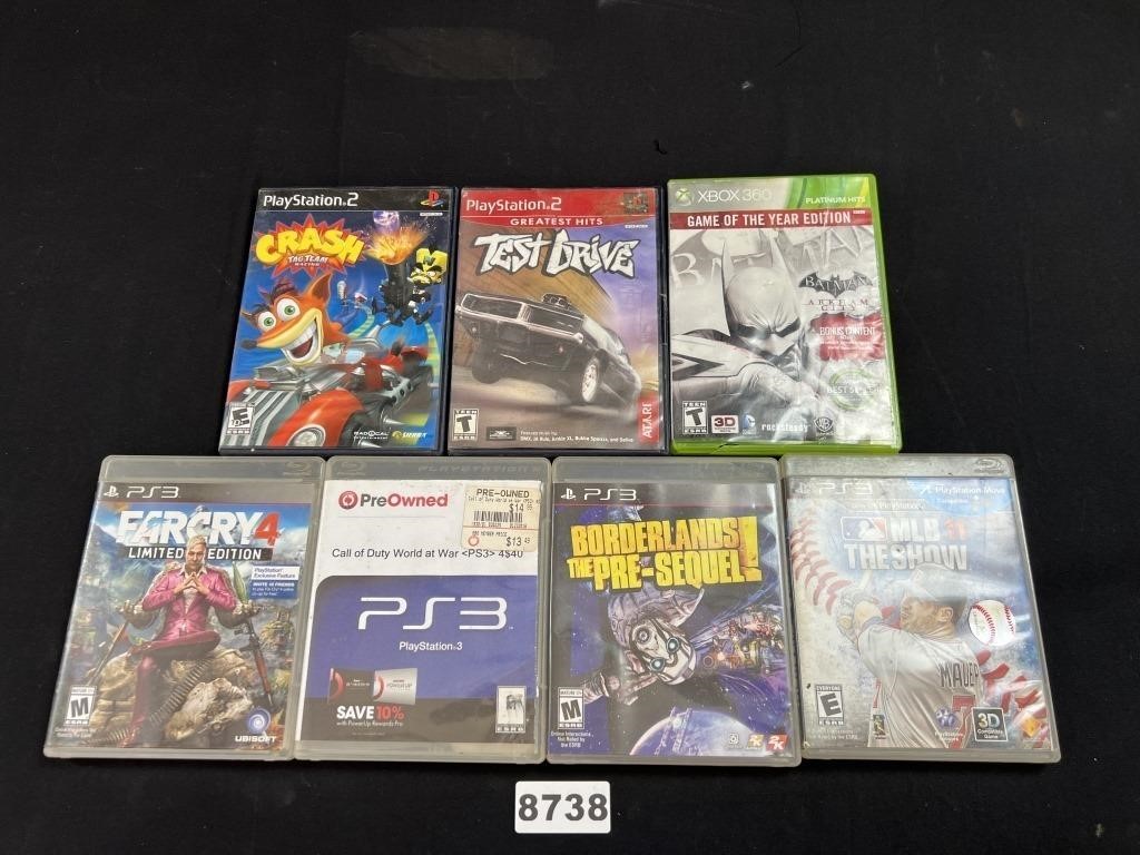PS2/PS3/XBox 360 Video Games
