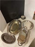 Silver plated Plates