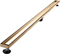 Gold 60 Linear Shower Drain with Cover