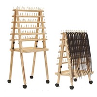 Adjustable 144 Pegs Hair Braiding Rack  Wooden