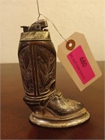 Old boot table lighter 5.5"