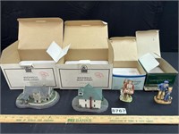 Rockwell's Main Street Buildings, Figurines