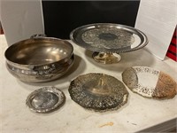 Silver plated Dishes