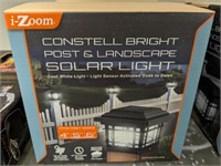 POST AND LANDSCAPE SOLAR LIGHT