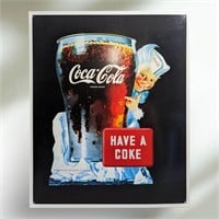 Coca Cola Tin Amanti Art Coca-Cola -Have A Coke-