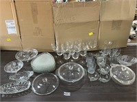 Stemware, Snack Plates, Glassware